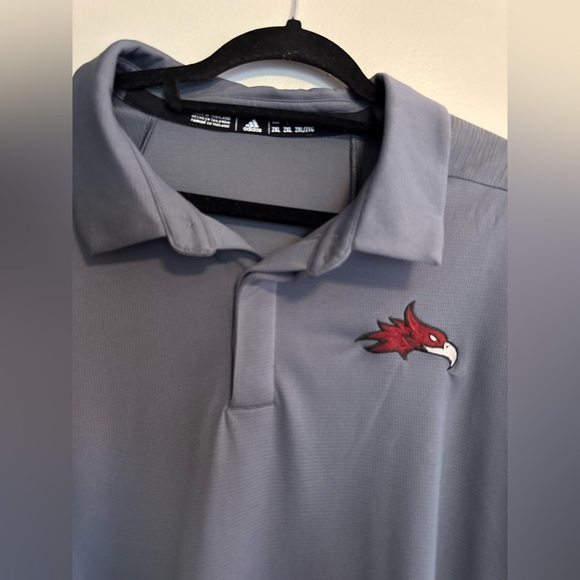 NWT Cumberland University Adidas Polo - Picture 2 of 3